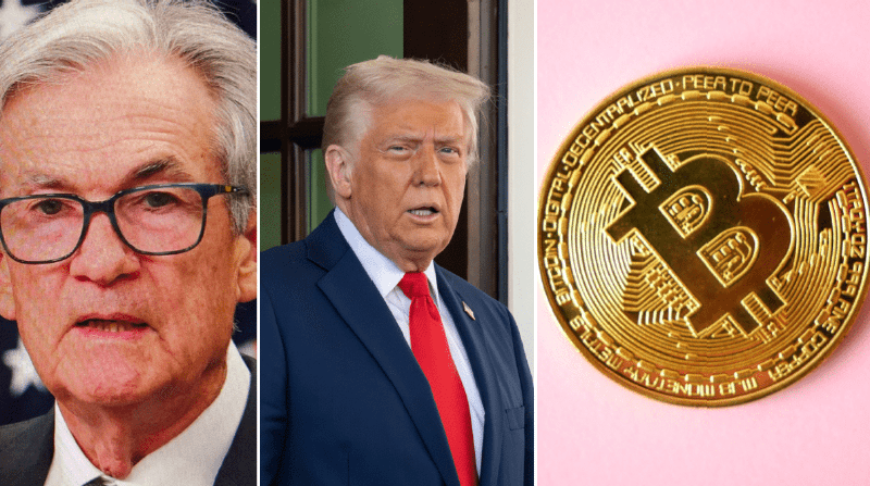 Powell, Trump en Bitcoin
