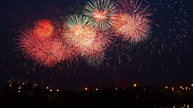An image of New Year&rsquo;s fireworks during New Year&rsquo;s Eve