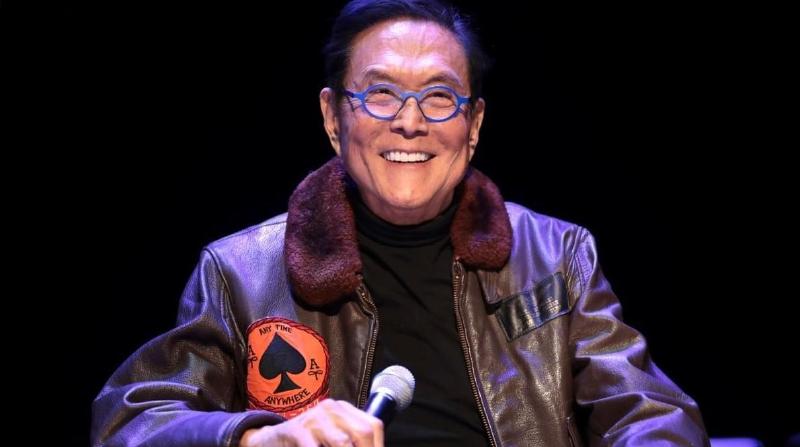 Robert Kiyosaki speaking at an event